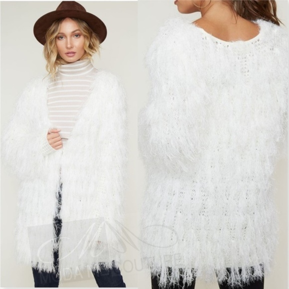 CHLOE SHAG CARDIGAN - Picture 3 of 4